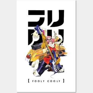 FLCL - Fooly Cooly Haruko Posters and Art